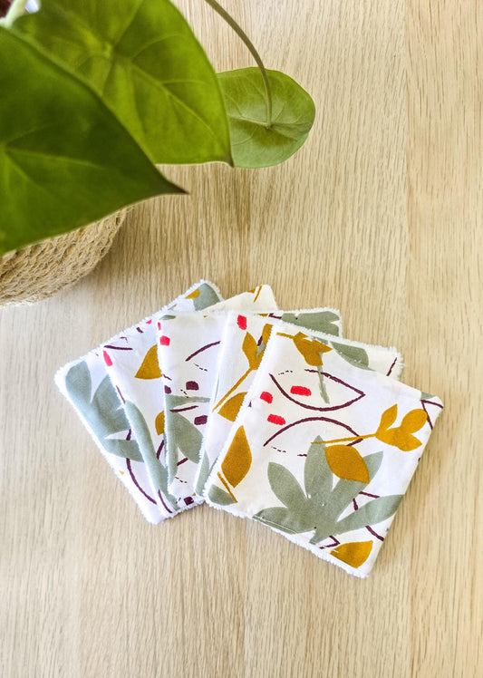 Lingettes lavables démaquillantes