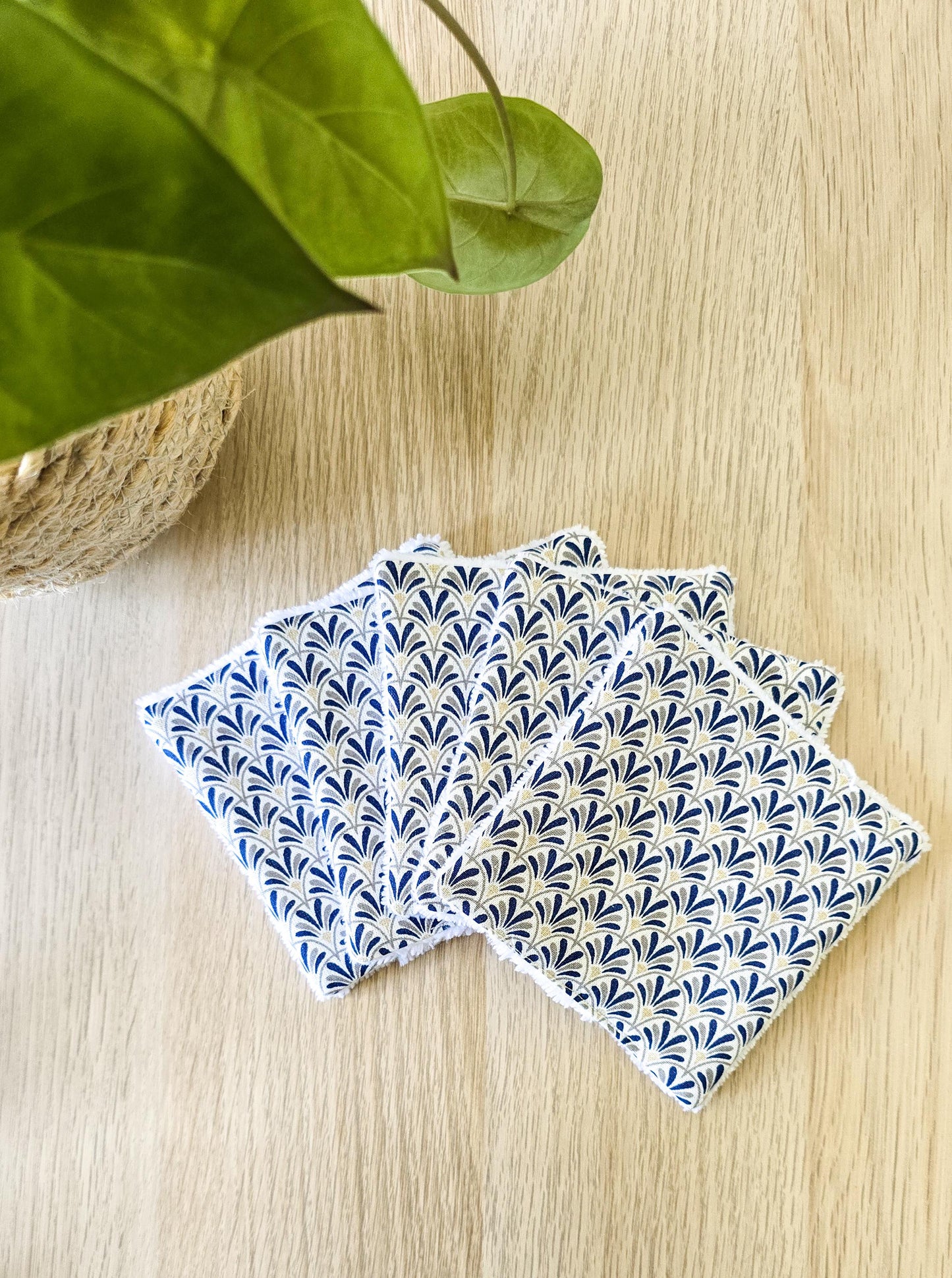 Lingettes lavables démaquillantes